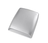 Bonnets vents Grilles Car Air Flow Intake Hood Scoop Vent Bonnet Decorative Cover 1pc Compatible With Mazda 3 6 For CX-5 CX-11(Grey)