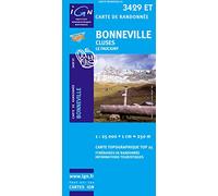 Bonneville / Cluses / Le Faucigny gps ign (3429ET) (TOP 25)