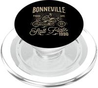 Bonneville Salt Flats Motorcycle Racing Biker Birthday 1990 PopSockets PopGrip for MagSafe