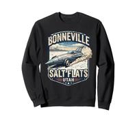 Bonneville Salt Flats Utah Speedway Land Speed Design Sweatshirt