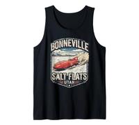 Bonneville Salt Flats Utah Speedway Land Speed Design Tank Top