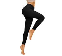 BONNIE LASS No Front Seam Leggings for Women, High Waisted Tummy Control Buttery Soft Elastic Opaque Yoga Pants for Workout Gym