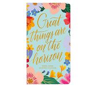 Bonnie Marcus | 2024-2025 3.5 x 6.5 Inch Two Year Monthly Pocket Planner | Foil Stamped Cover | BrownTrout | Fashion Designer Stationery