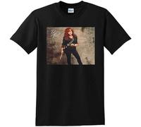 Bonnie Raitt Nick of Time Vinyl Cd Cover Men T Shirt Men's Tops Tees Black L