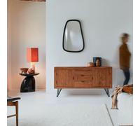 Bonnie - Solid acacia sideboard 150 cm Brown