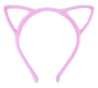 Bonnie Z. Leonardo Furry Cat Ears Headband Pink