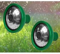 Bonningtons 2 X Universal Garden Watering Can Rose Head Push On Fine Rose Sprinkler