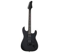 Bonnlo 39" Electric Guitar with H-H Pickups, Gig Bag, Strap, Tremolo Arm, Capo, Accessories for Beginners, Matte Black Guitar Electric