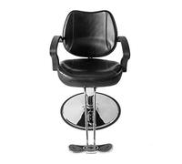Bonnlo Barber Chair, Salon Chair with Footrest, Backrest, 360°Swivel, Professional, Height Adjustable, for Barbershop, Fit Hair Stylist Women Men, Black