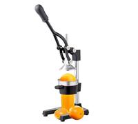 Bonnlo Commercial Grade Citrus Juicer Hand Press Manual Fruit Juicer Juice Squeezer Citrus Orange Lemon Pomegranate - Black (Black)