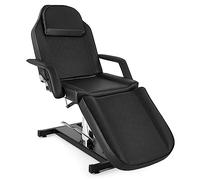 Bonnlo Hydraulic Massage Table 3 Section Beauty Bed, Massage Chair with Head Cushion, 360 Degree Rotating Adjustable Beauty Professional Tattoo SPA Salon Chair (Black)