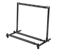 Bonnlo Multi Guitar Stand, 5 Holder Foldable Universal Guitar Rack Bla