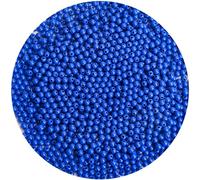 BONNY BOXX 2000PCs 4MM Smooth Sapphire Acrylic Round Beads, Plastic Resin Bubblegum Balls Chunky Gumball Beads for Necklace and Bracelet Making, Crafting Supplies
