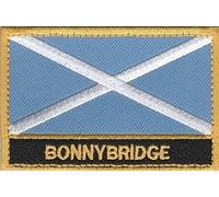 Bonnybridge Scotland Town & City Embroidered Sew on Patch Badge