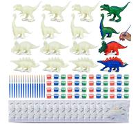 BONNYCO Dinosaur Party Bag Fillers for Kids Painting Kit Pack 16 Party Favours Kids, Dinosaur Party Bags Fillers Pinata Filler, Prizes for Kids | Stocking Fillers Kids Dinosaur Party Favours Boys