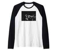 Bono Of Rock Group U2 Live Birmingham NEC 1987 Raglan Baseball Tee
