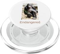 Bonobo Shirt Endangered Bonobo Endangered Great Ape PopSockets PopGrip for MagSafe