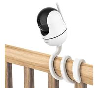 bonoch Baby Monitor Mount for BBM01/ BBM02/ BBM03/14 Crib Camera Holder Wall Mount Flexible Twist Versatile Without Wall Damage, Baby Camera Stand for Crib Nursery
