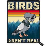 Bonoff Funny Birds Arent Real Cameraunset College Apartment For Man Cave Living Room Vintage Decor Poster Wall Art Decor Metal Sign Poster 8X12 Inches