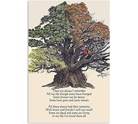 Bonoff In My Life The Beatles 05 S Room Metal Funny Vintage Metal Sign Poster 8X12 Inches