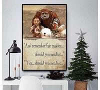 Bonoff Labyrinth And Remember Fair Maiden Poster Wall Art Decoration Metal Plaque Poster Metal Sign 8X12 Inches