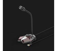 BONOOL Computer USB Microphone 3.5mm AUX Output Noise Reduction Phone Call Conference Omnidirectional Condenser Microphone (Color : Style 2)