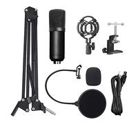 BONOOL Condenser Microphone Computer USB Port Studio Microphone for pc Sound Card Professional Microphones DJ Live Recording