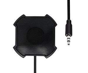 BONOOL Conference Microphone Omnidirectional 360 Condenser Desktop Voice Recorder 3.5mm Audio Jack Mic Pickup for PC Microfone