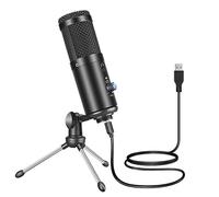 BONOOL Microphone USB Condenser Microphones for Laptop Computer Recording Studio Streaming Gaming Videos
