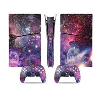 BONOOL PS5 Slim Skin Disc Edition & Digital Edition Console And Controller Vinyl Cover Skins Wraps Scratch Resistant Compatible 45321 Anti Scratch (Size : Disc Version)