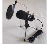 BONOOL Recording Condenser Microphone Mobile Phone Microphone 3.5mm Jack for Computer PC mic for Phone