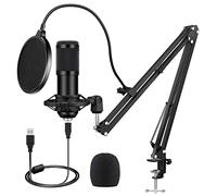 BONOOL USB Microphone Sampling Rate PC Capacitance Microphone Cantilever Bracket Set