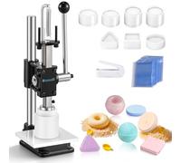 Bonoutil Bath Bomb Press Machine-7 Molds Heavy Duty Bath Adjustable Height DIY Soap Making for Adults Beginners