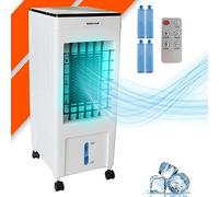Bonplus BP | Aire Acondicionado Portátil | Enfriador de Aire | Climatizador Ventilador | 3 Velocidades | Refrigeración | Depósito 8L | Oscilación | Mando a Distancia