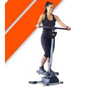 Bonplus BP | Stepper Twister | Exercise Stepper | Double Action | Tones Your Whole Body | Max Weight 120kg | Adjustable Intensity | LED Screen | Home Gym | Fitness