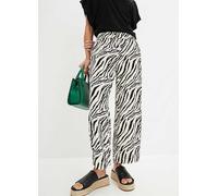 bonprix Animal Print Elasticated Waist Trousers Animal Print