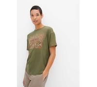 bonprix Bohemian Soul Print T-Shirt Olive
