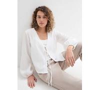 bonprix Cotton Muslin Bolero White