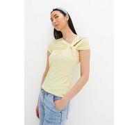 bonprix Cut-Out Jersey T-Shirt Primrose