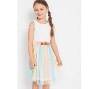 bonprix Kids Dip-Dye Party Dress Ivory