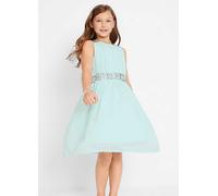 bonprix Kids Sequin Party Dress Mint