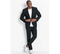 bonprix Men's 2 Piece Business Suit (Jacket & Pants) Black