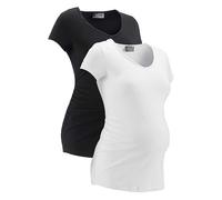 bonprix Pack of 2 Essential Maternity T-Shirts Colour Mix 2