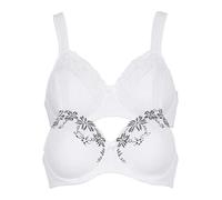 bonprix Pack of 2 Underwired Bras White
