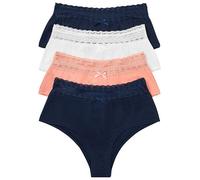 bonprix Pack of 4 Brazilian Briefs Blue