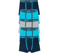 bonprix Pack of 5 Boys Boxers Navy/blue/grey