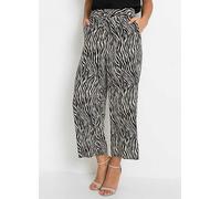 bonprix Printed Bootcut Culottes Zebra Print