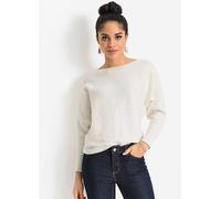 bonprix Ribbed Knit Jumper Cream