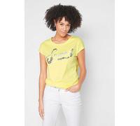 bonprix Sequin Summer T-Shirt Lemon