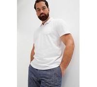 bonprix Short Sleeve Polo Shirt White